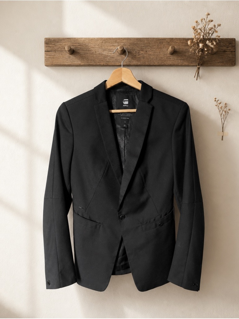 G-Star Black Women's Boyfriend blazer Single-Button Blazer